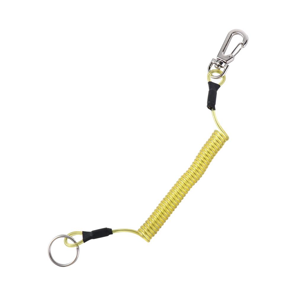 Fishing Kit Compact - Sleutelhanger Metalen karabijnhaak Veiligheidslieren Touw Stretch